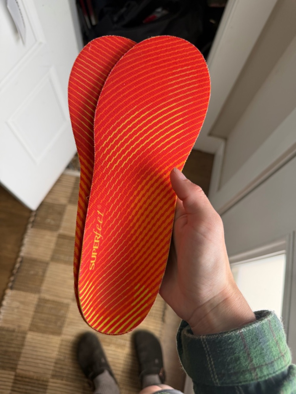 Superfeet Red/Orange Performance Insoles